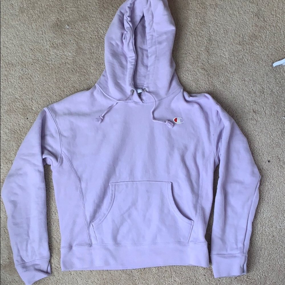 lavender champion hoodie